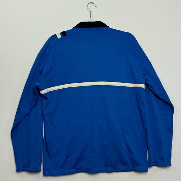 Vintage 80s FILA Bjorn Borg Tennis Full Zip Tracket Jacket Blue Men’s Medium 42 - Picture 4 of 8